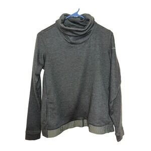 Women's Size Small NIKE Running Dri Fit  Athletic Shirt Long Sleeve Blue